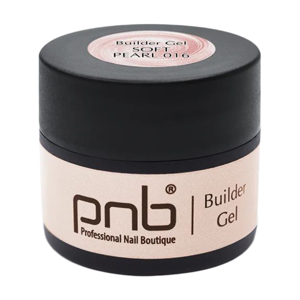 Моделювальний гель для нігтів PNB UV/LED Builder Gel, 016 Soft Pearl, 5 мл
